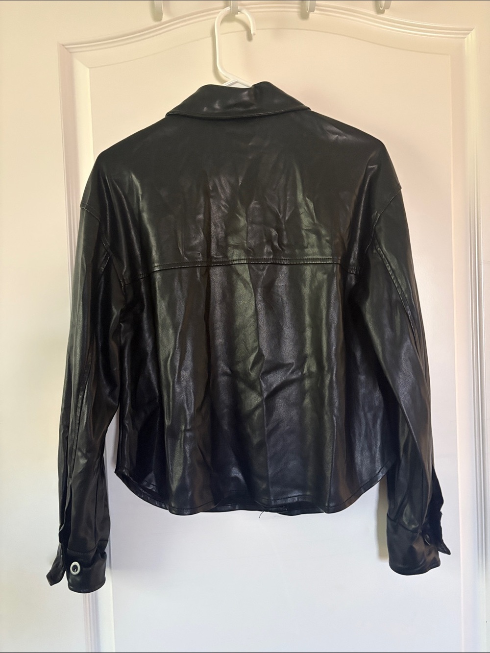 Leather shacket - Picture 2 of 2